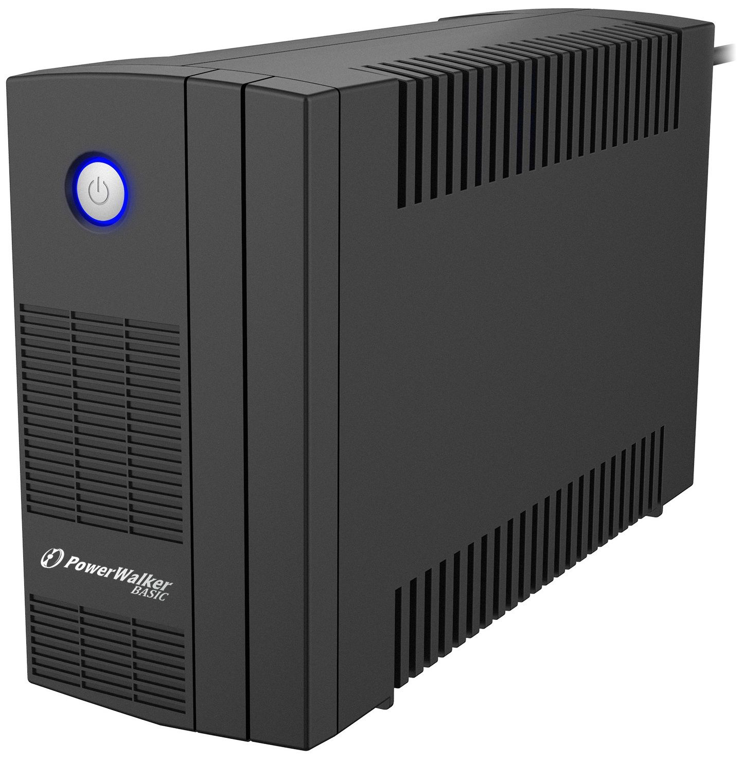 UPS PowerWalker VI 650 SB FR, 650 VA, 360 W, cu management, line-interactive, 2x Schuko, 12V 5Ah Tower, Negru