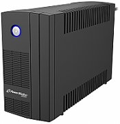 UPS PowerWalker VI 650 SB FR, 650 VA, 360 W, cu management, line-interactive, 2x Schuko, 12V 5Ah Tower, Negru