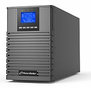 UPS PowerWalker VFI 1000 ICT IOT PF1, 1000 VA, 1000 W, cu management, on-line double-conversion, 4x C13, 1x C14, 12V 7Ah LCD, Tower, Negru