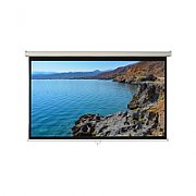 Ecran proiectie manual, perete/tavan, 300 x 169 cm, Blackmount, Format 16:9