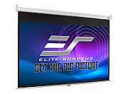 Ecran proiectie manual, perete/tavan, 265 x 149 cm, EliteScreens SRM-PRO M120HSR-PRO, Format 16:9, SLOW RETRACTION