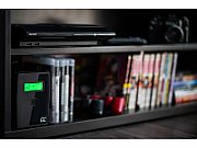 UPS Green Cell UPS03, 1000 VA, 600 W, cu management, line-interactive, 2x Schuko, 2x C13, 12V 7Ah LCD, Tower, Negru