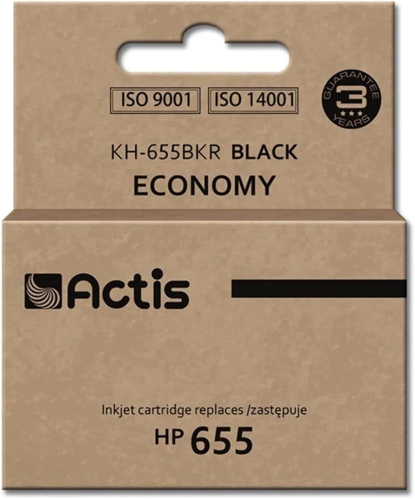 Cartus cerneala Activejet KH-655BKR ,Negru ,20 ml (compatibil cu HP KH-655BKR)