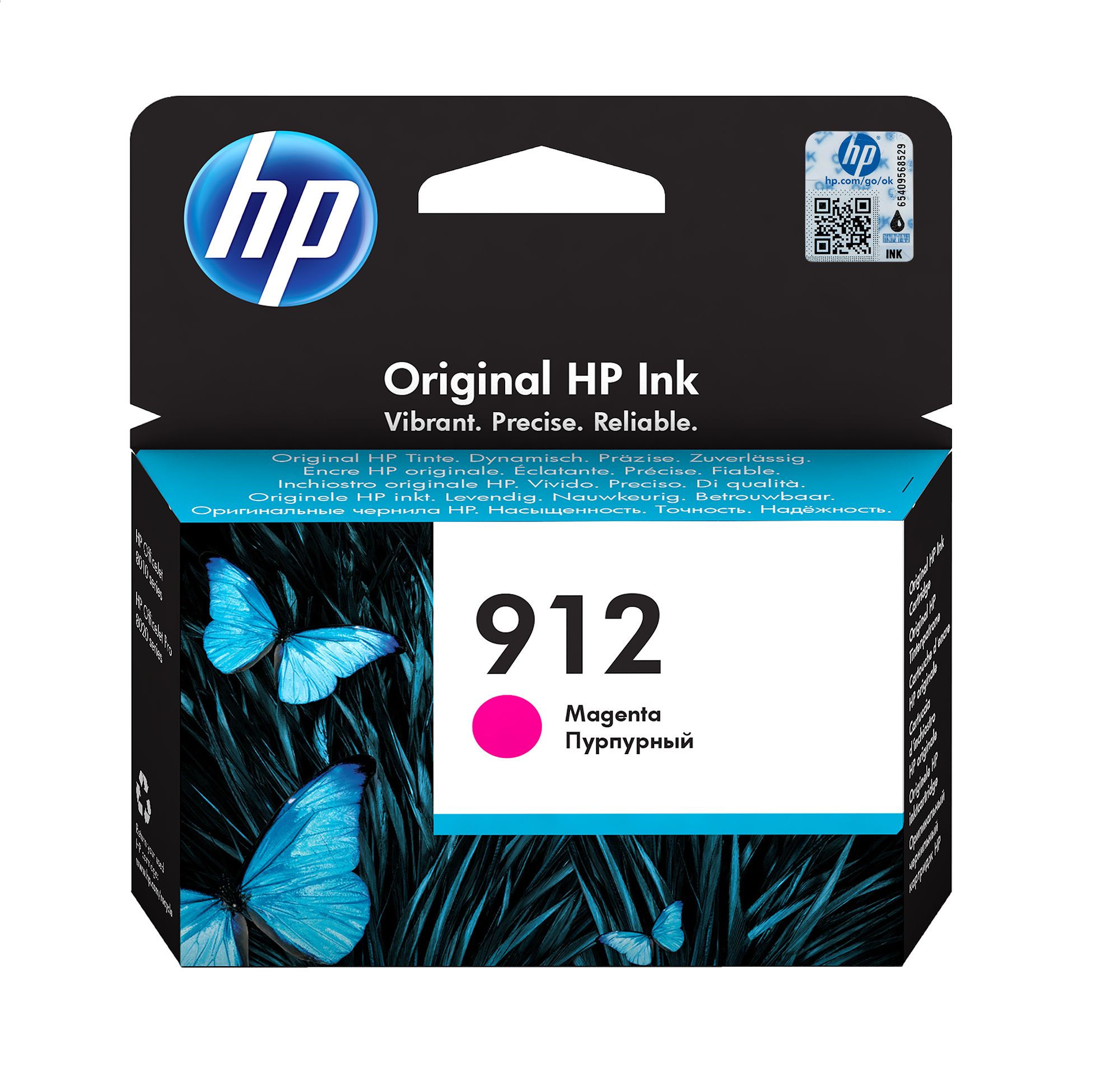Cartus cerneala HP 3YL82AE ,Magenta ,825 pagini ,Original (912M)