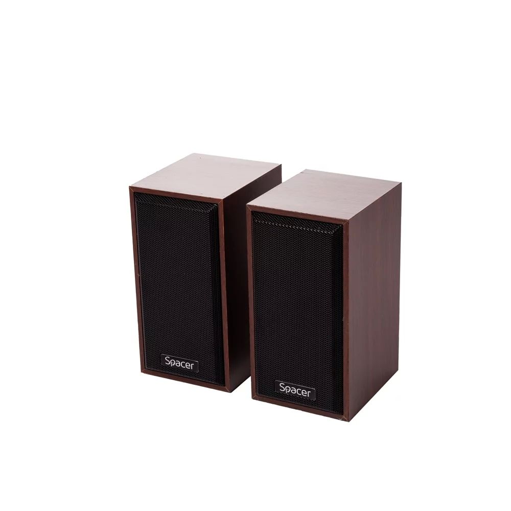 BOXE SPACER 2.0, RMS:  6W (2 x 3W), USB power, wooden,  SPSK-201-WD  (include TV 0.75 lei)