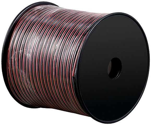 Cablu difuzor, rola 100m, rosu/negru, 2 x 1,50 mm²
- CCA
- constructie: 2x30/0.25mm
- exterior: 3.1x6.5mm
Ambalare: rola 100m