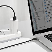 CABLU alimentare si date Baseus Superior, Fast Charging Data Cable pt. smartphone, USB la USB Type-C 66W, 2m, negru  CATYS-A01  (include TV 0.06 lei)
