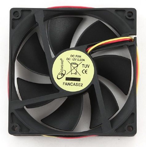 Ventilator PCCooler FX-120-3 ,120 x 120 x 25 mm ,1200 rpm ,Negru ,RGB