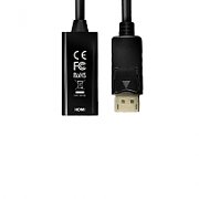 DisplayPort > HDMI 1.4 cable 18 cm adapter 4K/30Hz