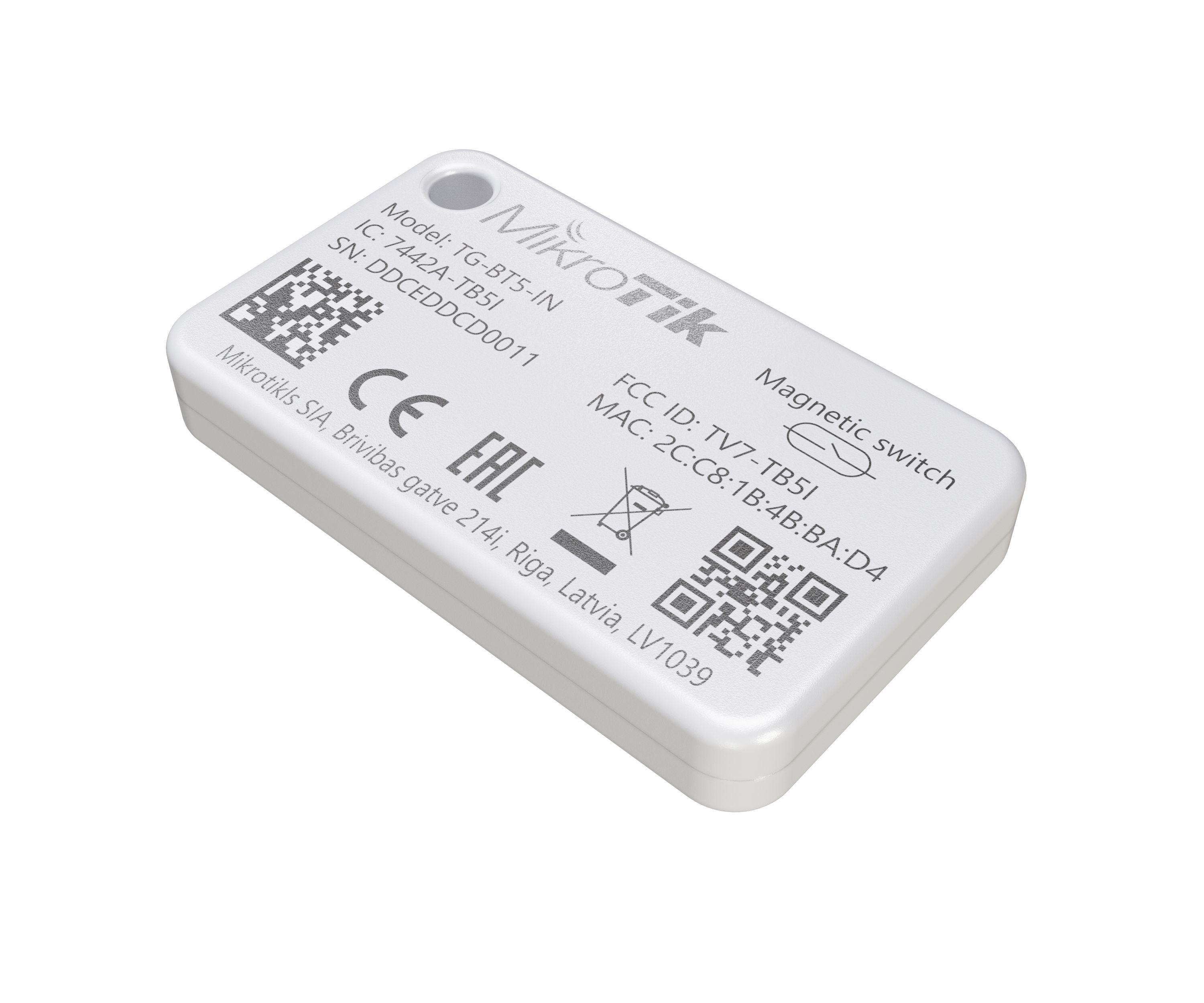BLUETOOTH TAG/TG-BT5-IN MIKROTIK