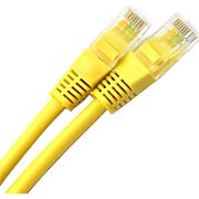 Patch cord Spacer  RJ45, 3 m, galben