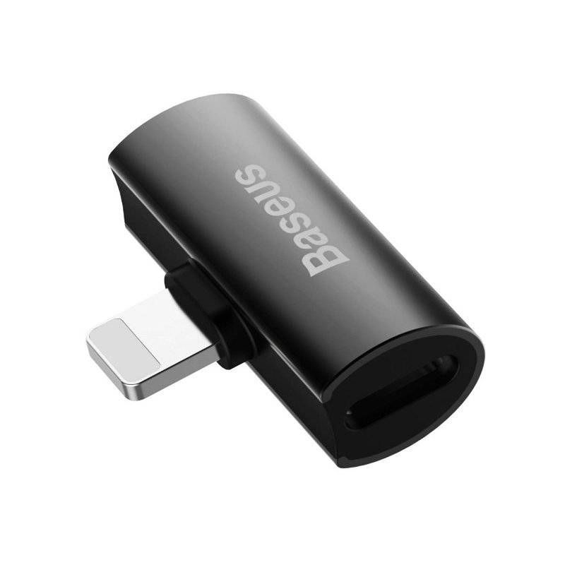 ADAPTOR Incarcare si audio Baseus, 1 x USB Type-C (T) la 1 x USB Type-C (M) si 1 x Jack 3.5mm (M), negru  CATL41-01  (include timbru verde 0.25 lei)