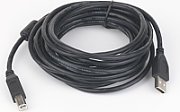 GEMBIRD CCF-USB2-AMBM-15 Gembird USB 2.0 A- B 4.5m cable with ferrite core