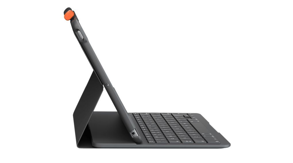 Logitech Slim Folio Keyboard for Apple iPad 10.2 graphite QWERTZ