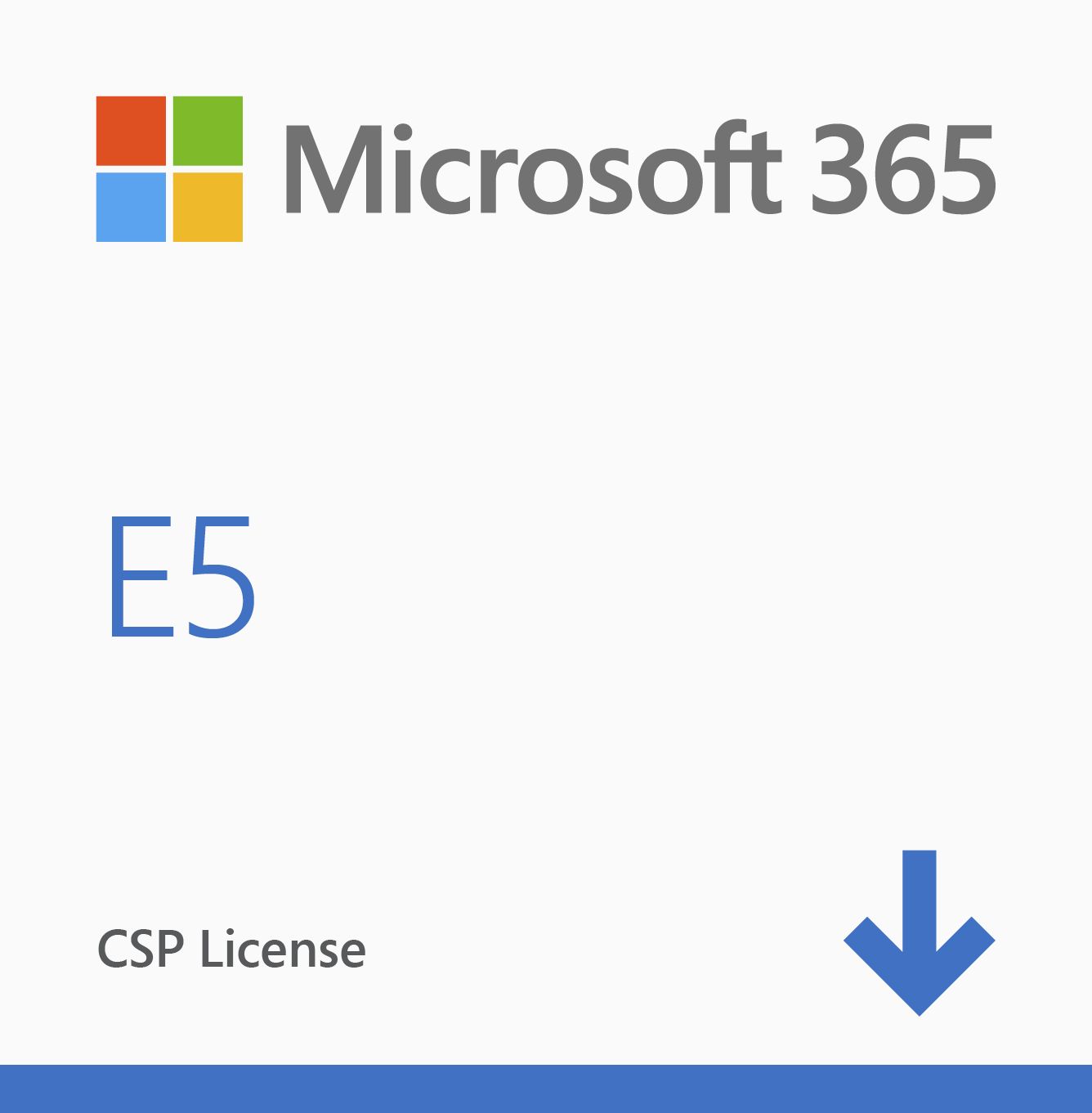 CSP Microsoft 365 E5 [1J1J] New Commerce