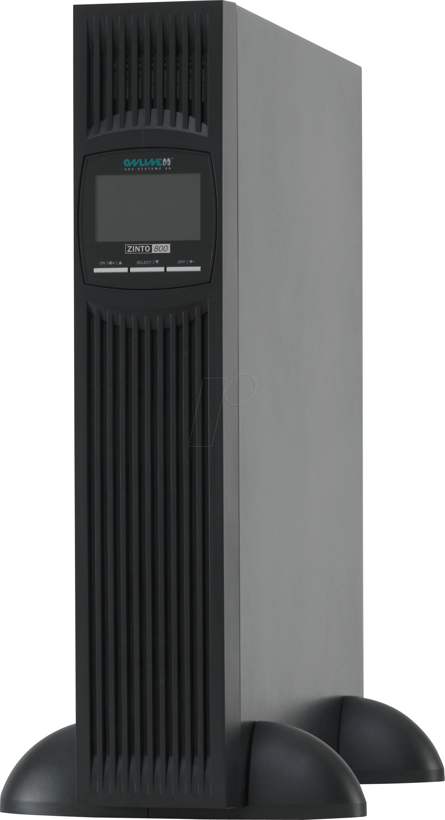UPS Online USV Z800, 800 VA, 720 W, cu management, line-interactive, 8x C13, 1x C14, 1x RJ45, 1x USB, 12 V / 7Ah Tower/Rack 2U, Negru