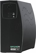 UPS Online USV Y500, 500 VA, 300 W, 3x C13, 1x RJ45, 1x USB, 12 V / 7Ah 5 minute (50% sarcina), Tower, Negru