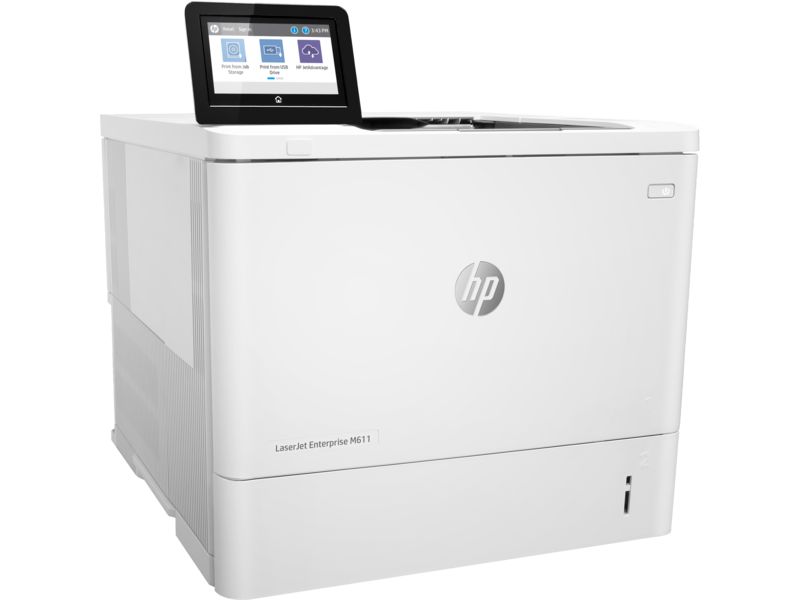 Imprimanta laser monocrom HP M611DN, A4, duplex, USB 2.0, 61 ppm