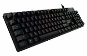LOGITECH G512 Carbon RGB Mechanical Gaming Keyboard - GX Blue Clicky - CARBON - US INTL (US)