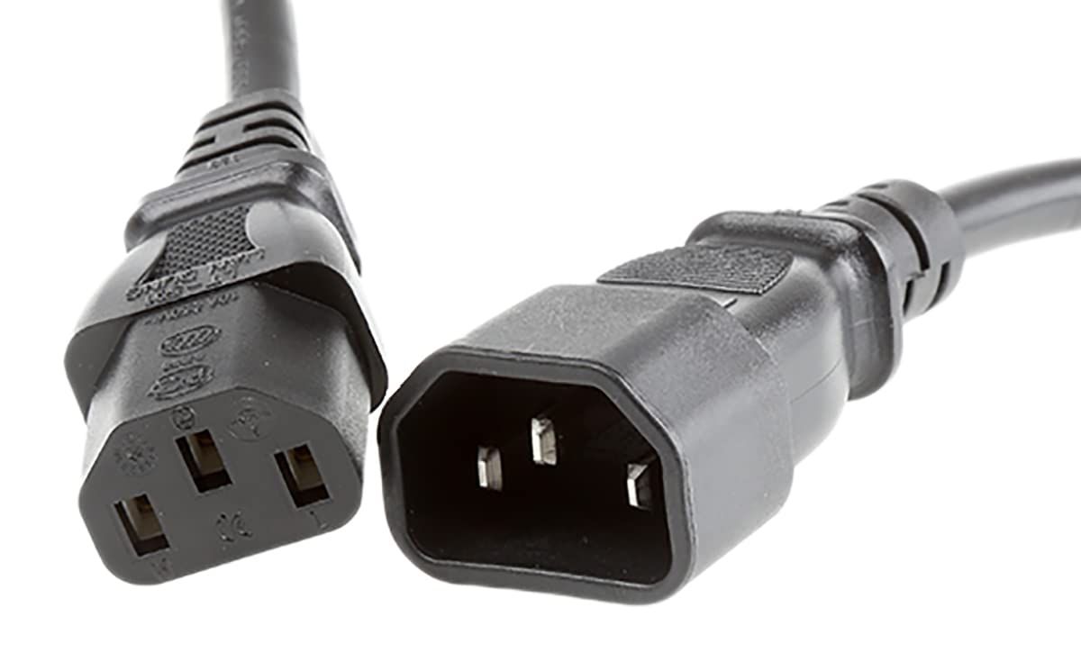 APC AP9890 APC Power Cord Kit (5 ea), C13 to C14, 0.6m