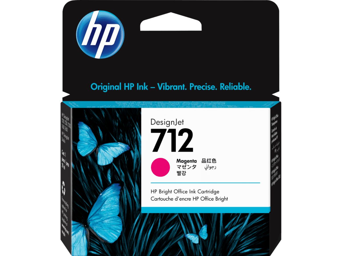 Cartus cerneala HP 3ED68A ,Magenta ,29 ml ,Original (712)