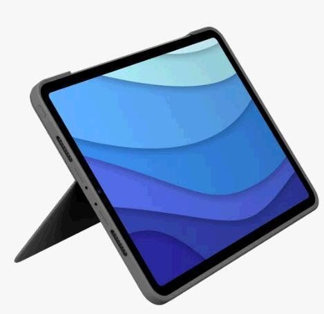 LOGITECH Combo Touch for iPad Pro 11-inch (1st, 2nd, and 3rd gen) - GREY - US INT'L