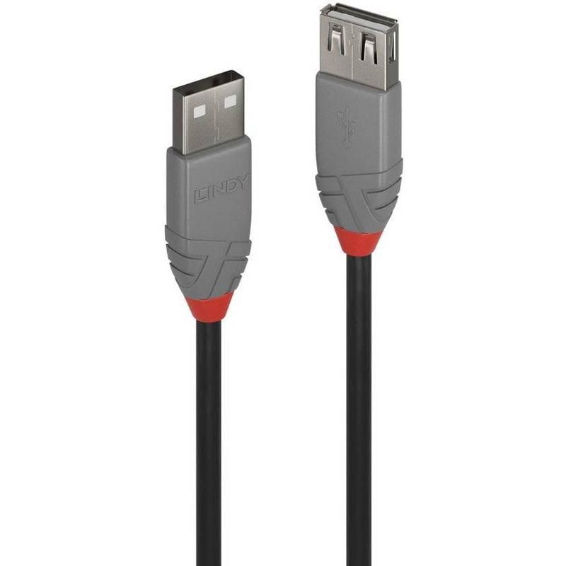 Cablu Lindy 3m USB 2.0 Type A Extension, Anthra Line  https://www.lindy.co.uk/cables-adapters-c1/usb-c449/3m-usb-2-0-type-a- extension-cable-anthra-line-p11315