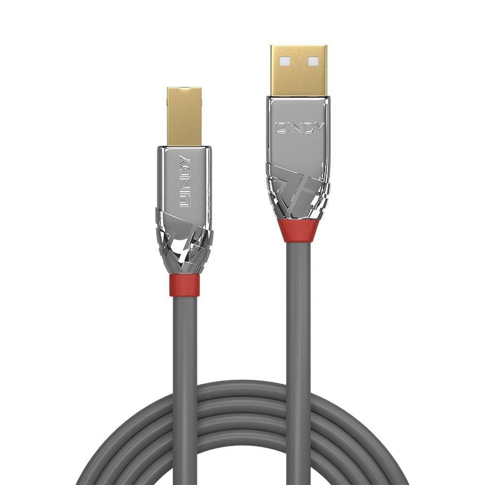 Cablu Lindy 5m USB 2.0 Type A to B, Cromo Line  https://www.lindy.co.uk/cables-adapters-c1/usb-c449/5m-usb-2-0-type-a- to-b-cable-cromo-line-p11346