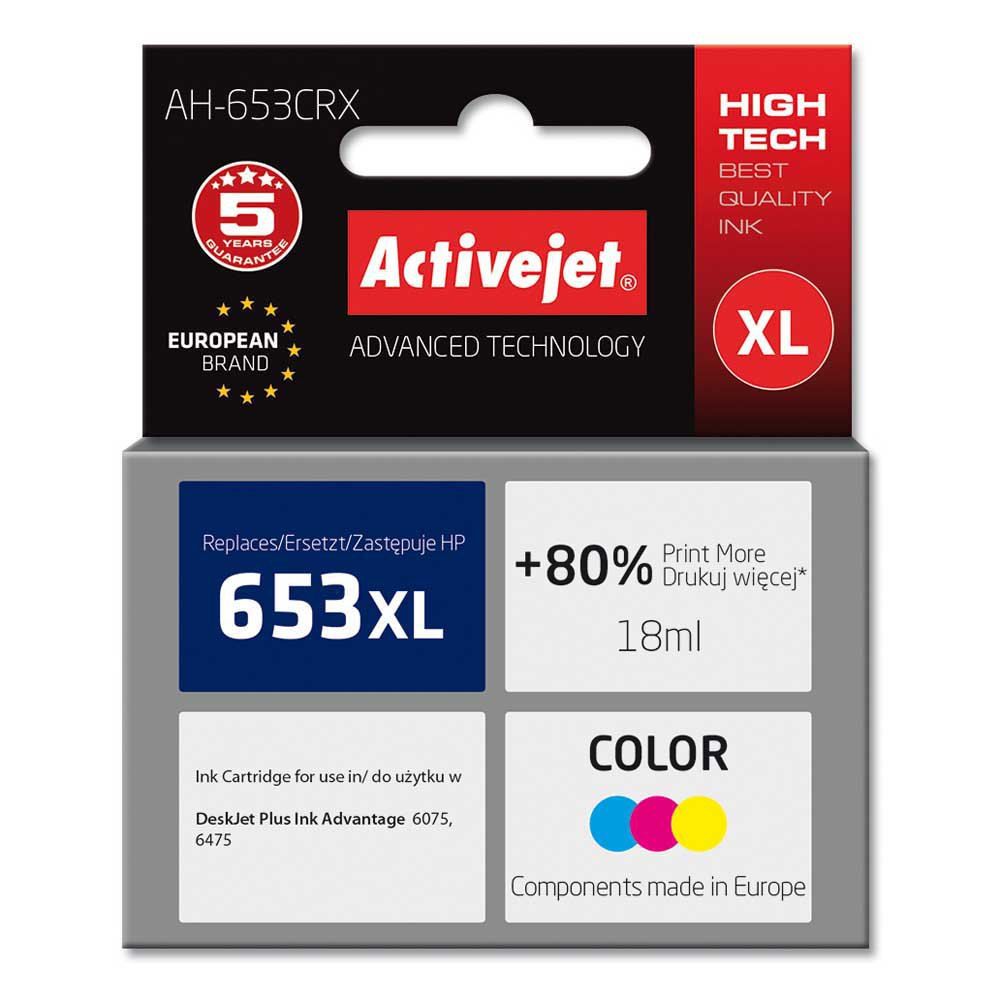 Cartus cerneala Activejet AH-653CRX ,Color ,320 pagini (compatibil cu HP AH-653CRX)