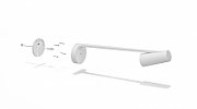 LOGITECH Tap Scheduler - OFF-WHITE - USB - WW - TOUCH SCREEN