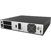 UPS nJoy UPCMCOP910HASCG01B, 1000 VA, 900 W, cu management, on-line, 8x C13, 10 minute (50% sarcina), LCD, Rack 2U, Negru