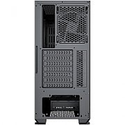 Carcasa Aqirys Canopus Midi Tower Black  TECHNICAL DATA Case type: Midi Tower Materials: Tempered Glass (left side panel), 0.6 mm SPCC steel, ABS M/B support: Mini-ITX, Micro-ATX, ATX PSU support: ATX, 175 mm maximum length (bottom installation) VGA support: 330 mm maximum length CPU cooler support