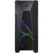 Carcasa Aqirys Canopus Midi Tower Black  TECHNICAL DATA Case type: Midi Tower Materials: Tempered Glass (left side panel), 0.6 mm SPCC steel, ABS M/B support: Mini-ITX, Micro-ATX, ATX PSU support: ATX, 175 mm maximum length (bottom installation) VGA support: 330 mm maximum length CPU cooler support