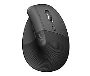 Logitech Wireless Mouse Lift left f.business Ergonomic blac
