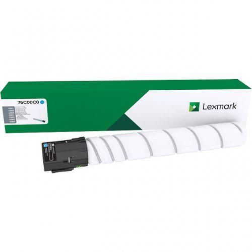 Cartus toner Lexmark 76C00C0 ,Albastru ,11.500 pagini ,Original (76C00C0)