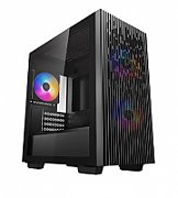 CARCASA DEEPCOOL Mini Tower mATX,  MATREXX 40 3FS , fara sursa, sticla securizata, 3 x ventilator, USB 2.0 x 1 | USB 3.0 x 1 | Jack 3.5mm x 1, mesh pt. filtrare praf,  DP-MATX-MATREXX40-3FS