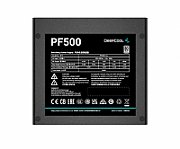 SURSA DeepCool 500W (real), 120mm silent fan, 80 PLUS White, 2x PCI-E (6+2), 6x S-ATA  PF500   R-PF500D-HA0B-EU   (include TV 1.75lei)
