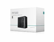 SURSA DeepCool 500W (real), 120mm silent fan, 80 PLUS White, 2x PCI-E (6+2), 6x S-ATA  PF500   R-PF500D-HA0B-EU   (include TV 1.75lei)