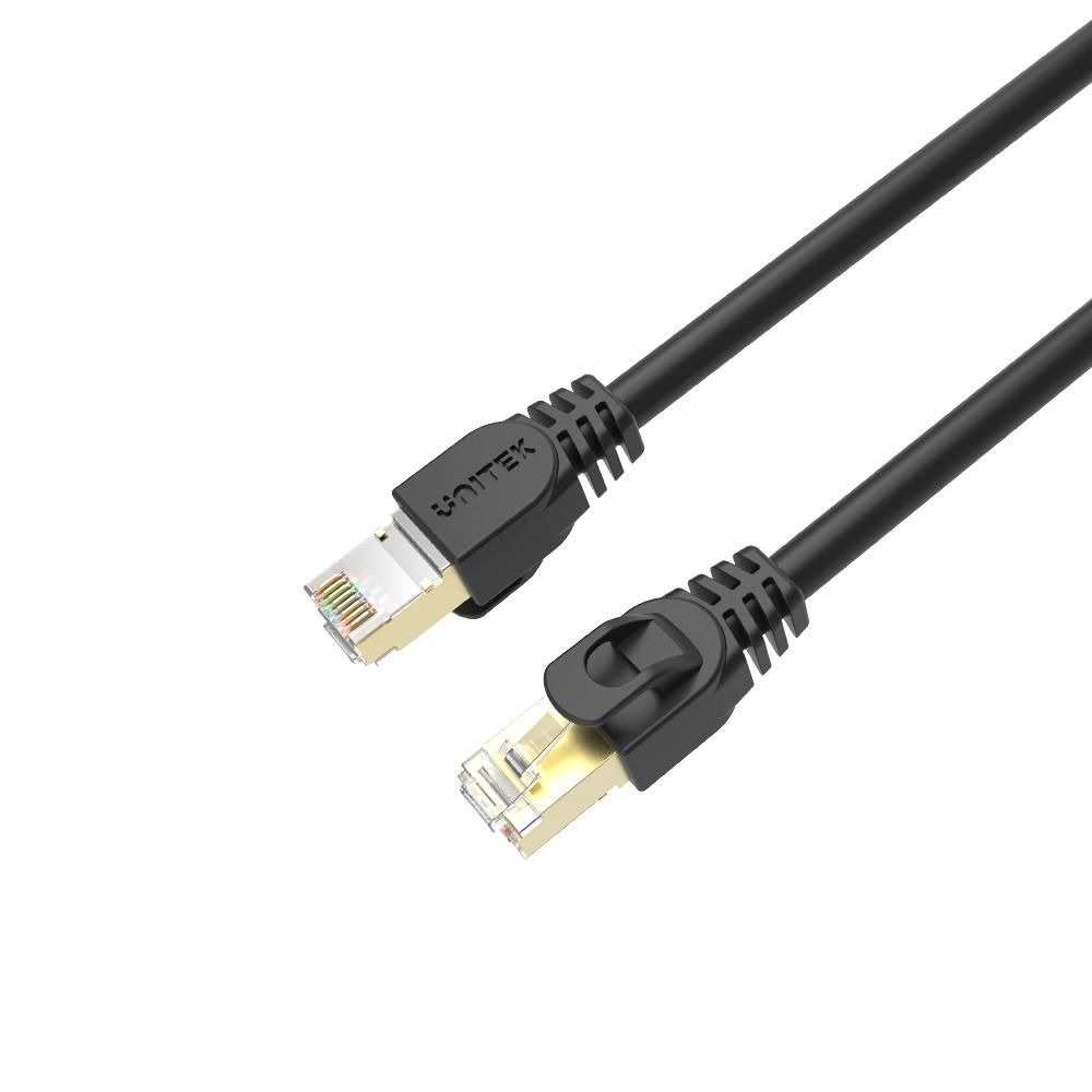 UNITEK C1810EBK networking cable Black 2 m