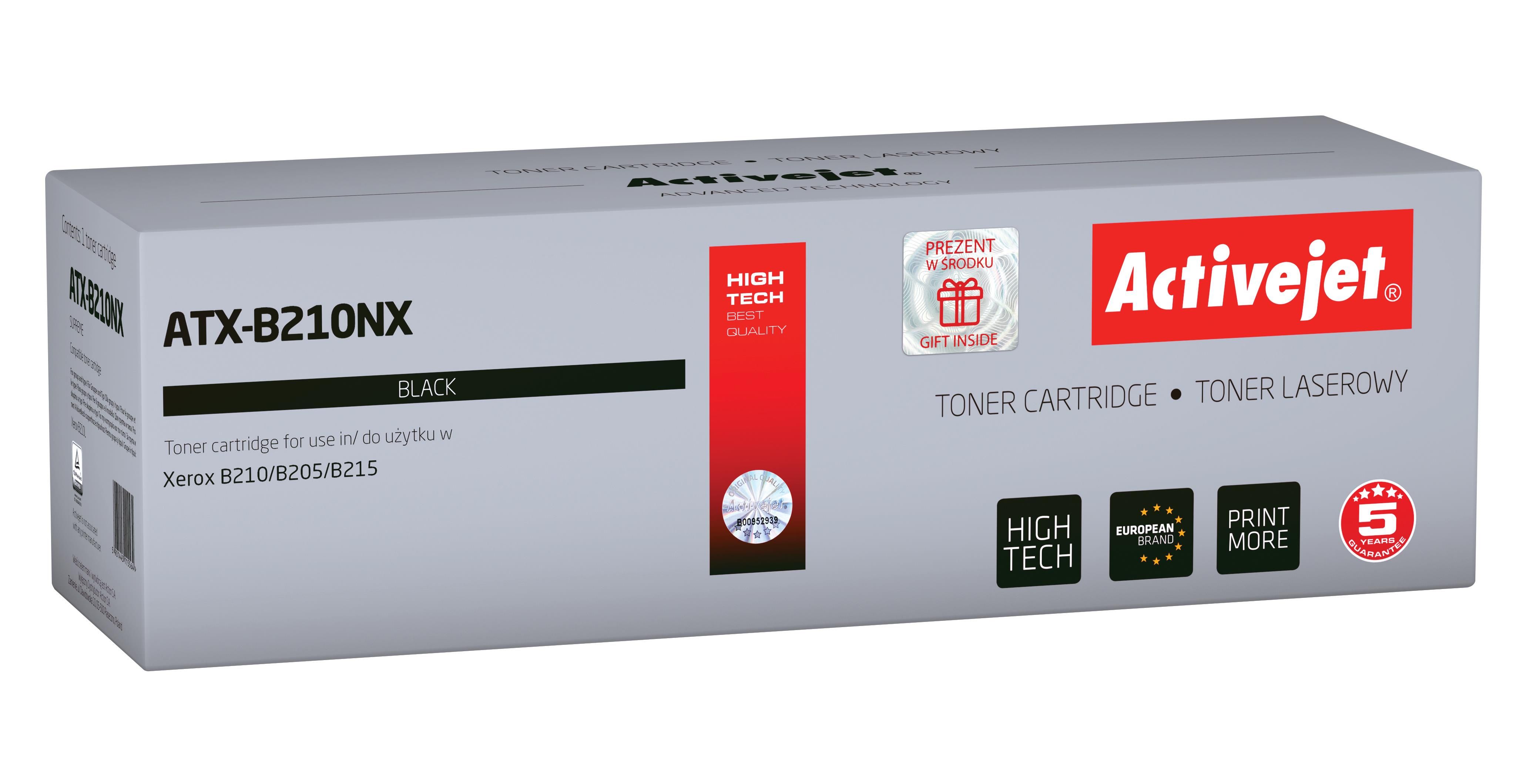 Activejet ATB-241BN toner for Brother printer Brother TN-241BK replacement Supreme 2500 pages black