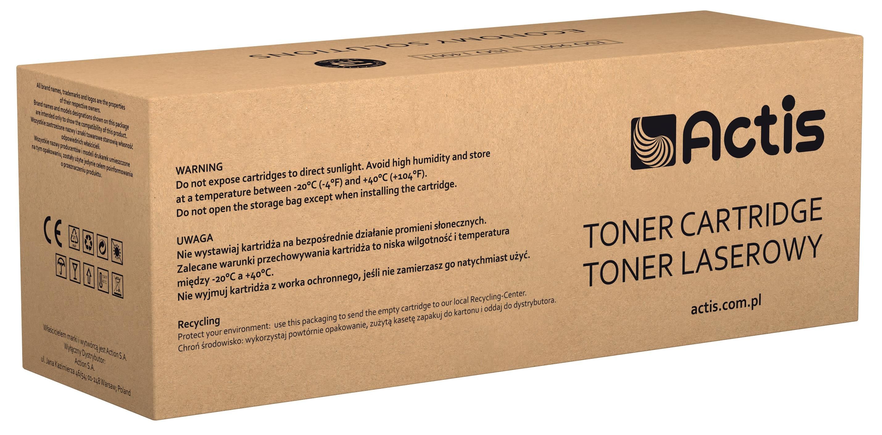 Actis TH-402A toner for HP printer HP 507A CE402A replacement Standard 6000 pages yellow