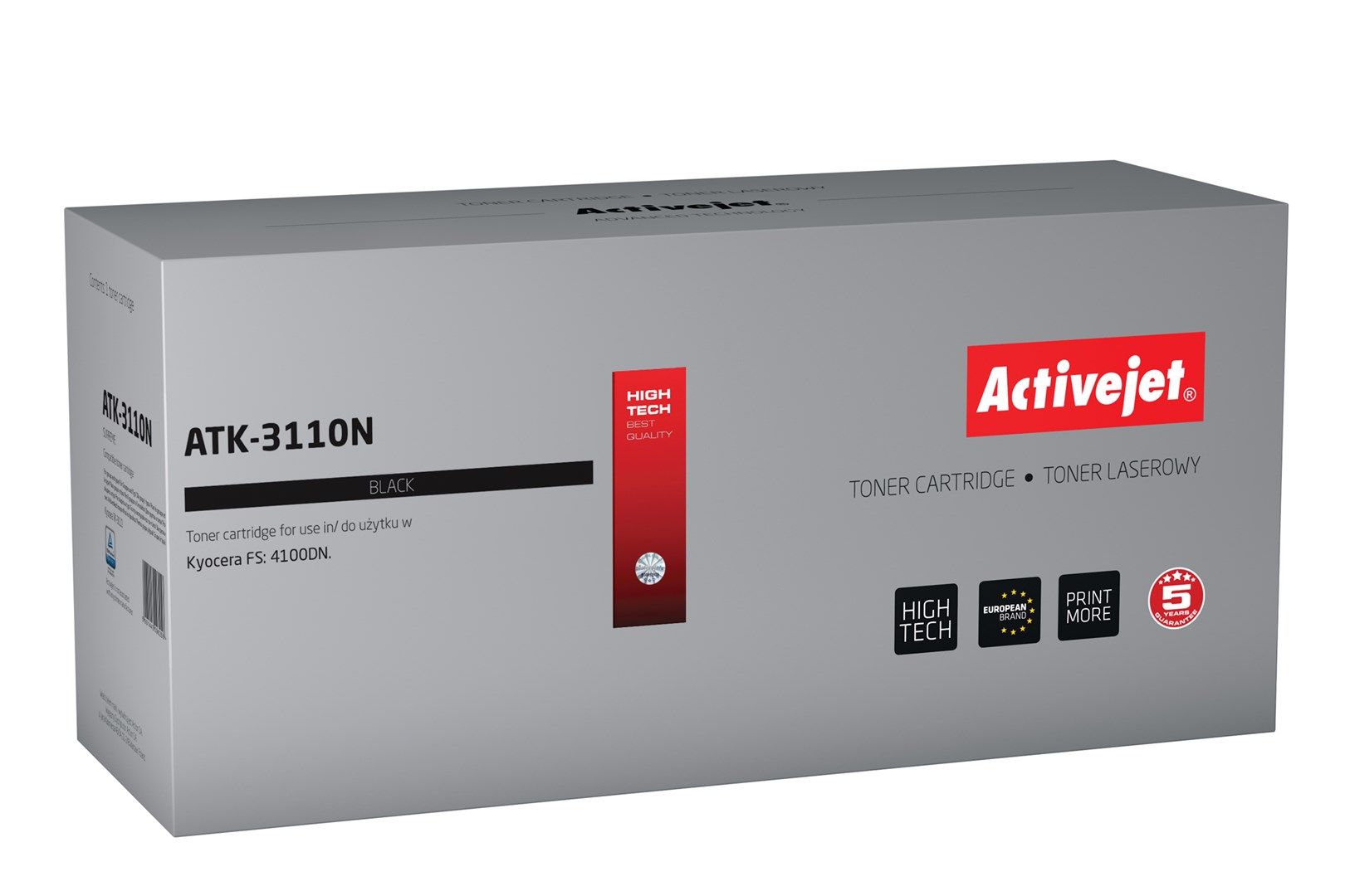 Activejet ATK-3110N toner for Kyocera printer Kyocera TK-3110 replacement Supreme 15500 pages black