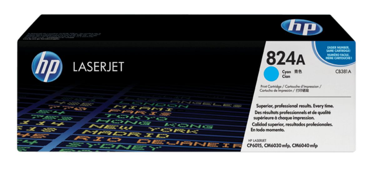 Cartus toner HP CB381A ,Albastru ,21 000 pagini ,Original (824A)