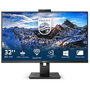 Monitor 31.5 inch WLED Philips 326P1H 2560 x 1440 pixeli, 75 Hz, 4 ms, Negru