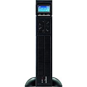 UPS TecnoWare FGCEXAPL3002IEC, 3000 VA, 2100 W, line-interactive, 8x C13, 1x RJ45, 1x USB, LCD, Tower/Rack 2U, Negru