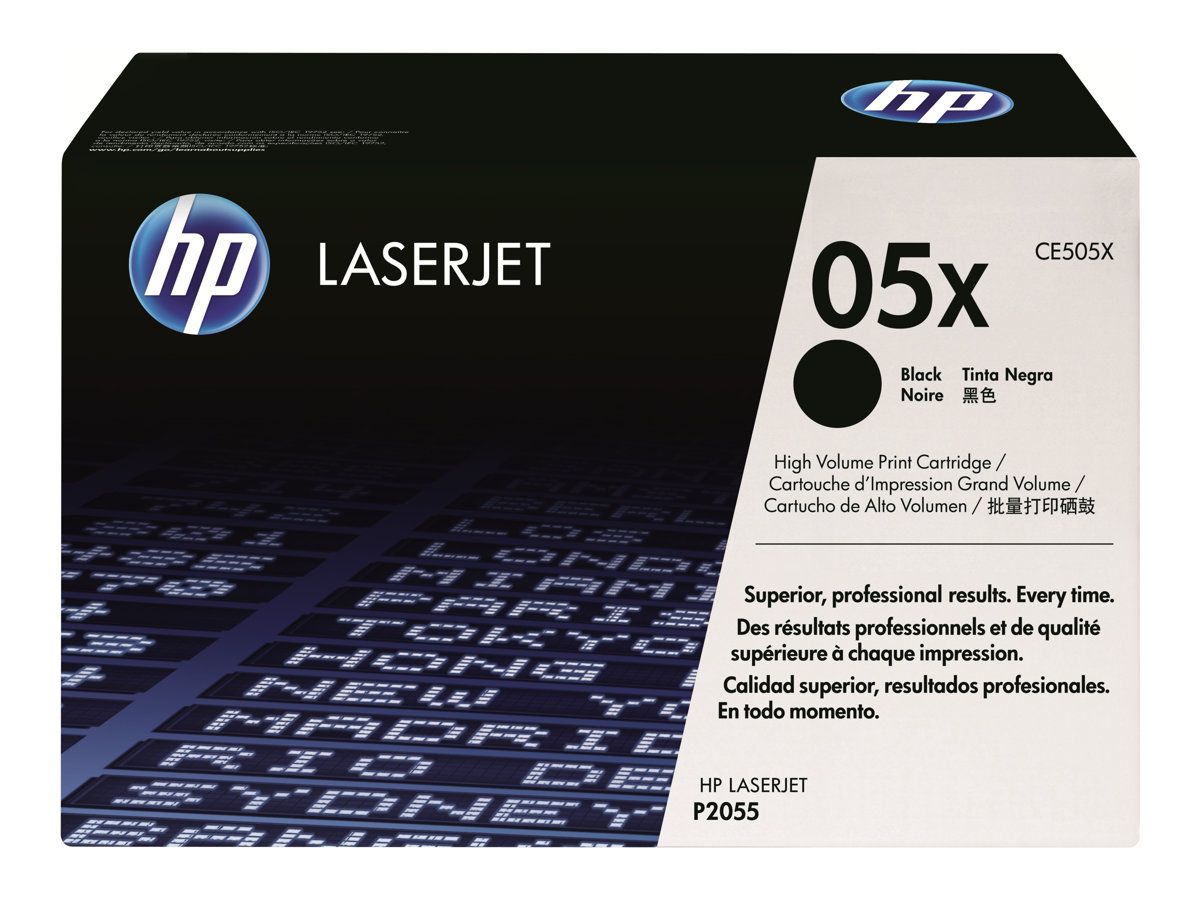 Cartus toner HP CE505X ,Negru ,6500 pagini ,Original (05x)