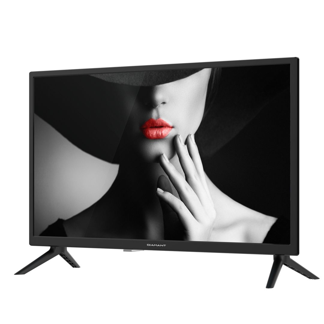 LED TV DIAMANT 24HL4300H/C, 24  D-LED, HD Ready (720p) Very Narrow Design (12mm), CME 100Hz, DVB-T2/C, Contrast 30000:1, 180 cd/m², 1xCI+, 1xHDMI (v1.4), 1xVGA, USB Player (AVI, MKV, H.265/HEVC, JPEG, MP3, MP4, 3GP, ASF, WMV, VOB, DAT), VESA 100 x 100 mm, M4, Twin-Foot Stand, Black
