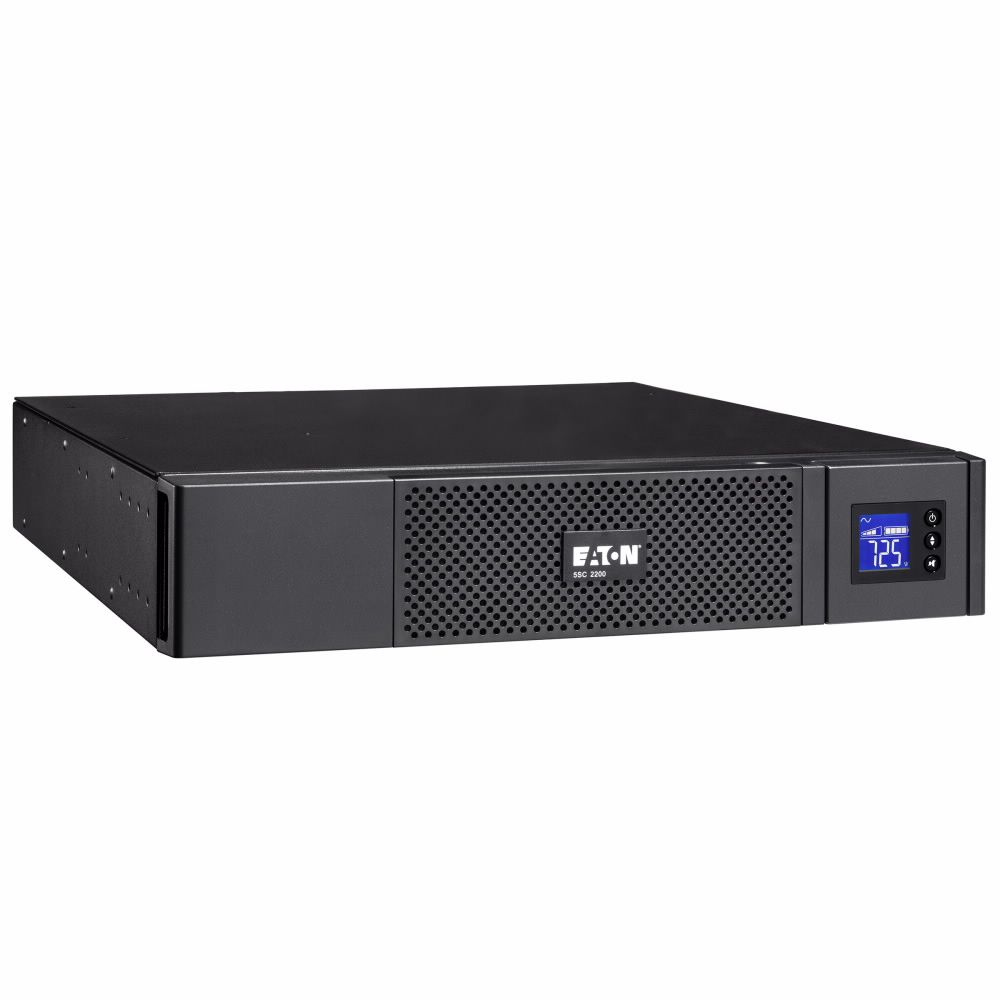 UPS Eaton 5SC2200IRT, 2200 VA, 1980 W, cu management, line-interactive, 8x C13, 1x C19, 1x USB, 12V/9Ah Lead–acid maintenance-free, LCD, Rack 2U, Negru