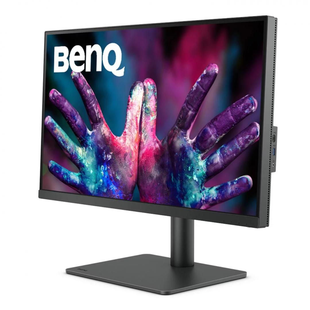 Monitor 27 inch LED BenQ PD2705U 3840 x 2160 pixeli, 60 Hz, 5 ms, Negru
