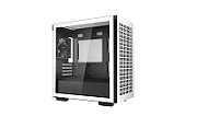 CARCASA DEEPCOOL, Middle Tower, ATX,  CH370 WH , fara sursa, sticla securizata, 1 x 120mm fan, USB 3.0 x 2, Jack 3.5mm x 1,  white,  R-CH510-WHNNE1-G-1